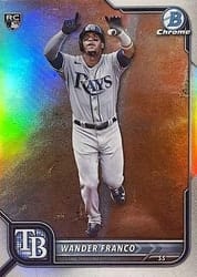 2022 Bowman Chrome Base Set Wander Franco #10 card
