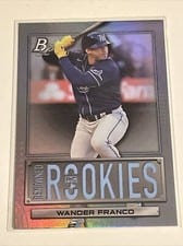 2022 Bowman Platinum Renowned Rookies Autographs Wander Franco #RR-2 card