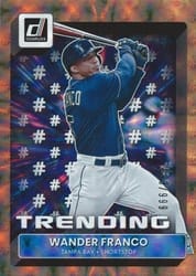 2022 Donruss Trending Wander Franco #T-7 card