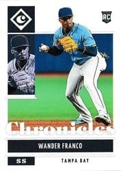 2022 Panini Chronicles Base Set Wander Franco #3 card