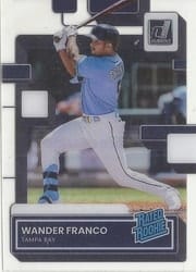 2022 Panini Chronicles Clearly Donruss Wander Franco #53 card