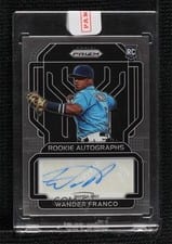 2022 Panini Prizm Rookie Autographs Wander Franco #RA-WF card