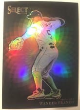 2022 Panini Select Color Wheel Wander Franco #CW1 card
