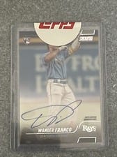 2022 Stadium Club Autographs Wander Franco #SCBA-WF card