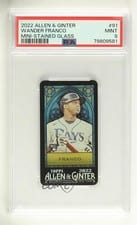 2022 Topps Allen & Ginter Wander Franco #91 card