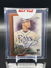 2022 Topps Allen & Ginter Chrome Autographs Wander Franco #AGA-WF card