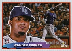 2022 Topps Archives 1988 Topps Big Foil Wander Franco #88BF-25 card
