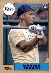 2022 Topps Archives Base Set Wander Franco #300c card