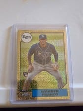 2022 Topps Chrome Wander Franco SP Variation #35 card