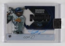 2022 Topps Clearly Authentic Generation Now Autographs Wander Franco #GNA-WF card