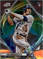 2022 Topps Cosmic Chrome Base Set Wander Franco #1 card