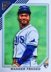 2022 Topps Gallery Base Set Wander Franco #55b card