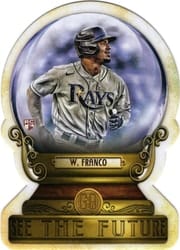 2022 Topps Gypsy Queen Crystal Gazing Wander Franco #CG-2 card