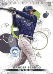 2022 Topps Inception Base Set Wander Franco #39 card