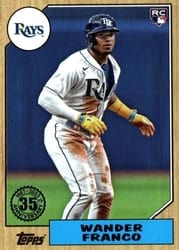 2022 Topps Update 1987 Topps Wander Franco #87TBU-48 card