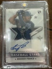 2022 Topps Update Baseball Stars Autographs Wander Franco #BSA-WF card