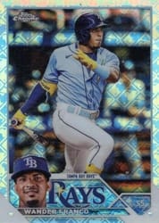 2023 Topps Chrome Logofractor Edition Base Set Wander Franco #71 card