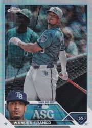 2023 Topps Chrome Update 2023 All-Star Game Wander Franco #ASGC-32 card