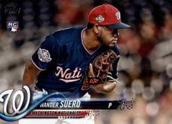 2018 Topps Update Base Set Wander Suero #US249 card