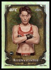 2026 Topps Chrome UFC Allen And Ginter Wang Cong Refractor #AG-27 card
