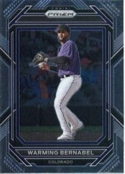 2023 Panini Prizm Base Set Warming Bernabel #151 card