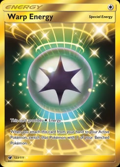 Crimson Invasion Warp Energy #123 card