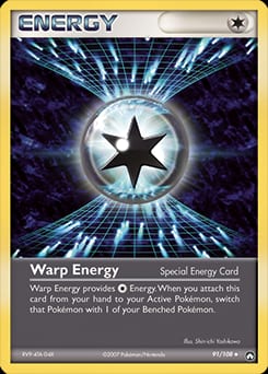 Power Keepers Warp Energy #91 card