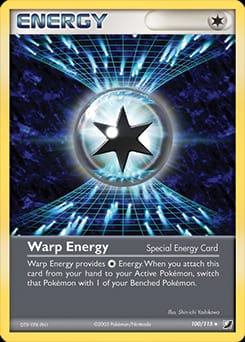 Unseen Forces Warp Energy #100 card