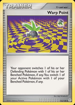 Diamond & Pearl Warp Point #116 card