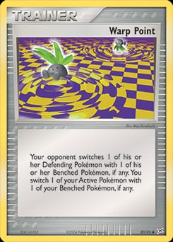 2004 Team Magma vs Team Aqua Warp Point #85 card