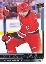 2018-19 Upper Deck Base Set Warren Foegele #236 card