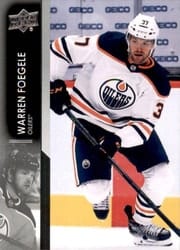 2021-22 Upper Deck Base Set Warren Foegele #566 card