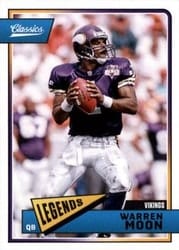 2018 Panini Classics Base Set Warren Moon #134 card