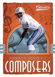 2018 Panini Classics Composers Warren Moon #29 card