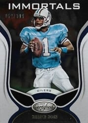 2019 Panini Certified Base Set Warren Moon #129 card