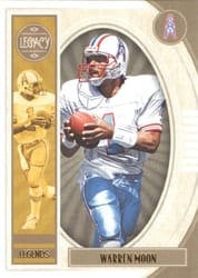 2019 Panini Legacy Base Set Warren Moon #113 card