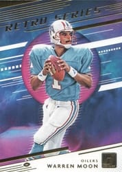 2020 Donruss Retro Series Warren Moon #RS-WM card