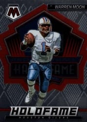2022 Panini Mosaic HoloFame Warren Moon #HF-18 card