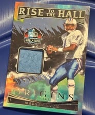 2022 Panini Origins Rise to the Hall Warren Moon #RTH-WMO card