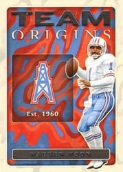 2022 Panini Origins Team Origins Warren Moon #TO-6 card