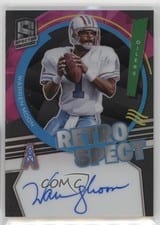 2022 Panini Spectra RetroSpect Autographs Warren Moon #RS-WMO card