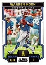 2023 Score Base Set Warren Moon #8 card