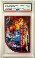 2024 Topps Chrome Cosmic Launched Into Orbit Warren Moon #LIO-23 card