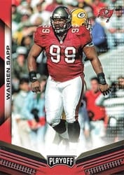 2019 Panini Playoff Base Set Warren Sapp #169 card