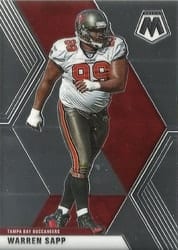2020 Panini Mosaic Base Set Warren Sapp #189 card