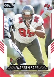 2021 Score Base Set Warren Sapp #19 card