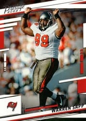 2022 Panini Prestige Base Set Warren Sapp #282 card