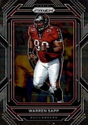 2022 Panini Prizm Base Set Warren Sapp #282 card