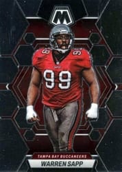 2023 Panini Mosaic Base Set Warren Sapp #232 card