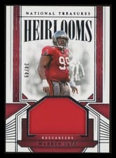 2023 Panini National Treasures Heirlooms Warren Sapp #HEI-WSA card
